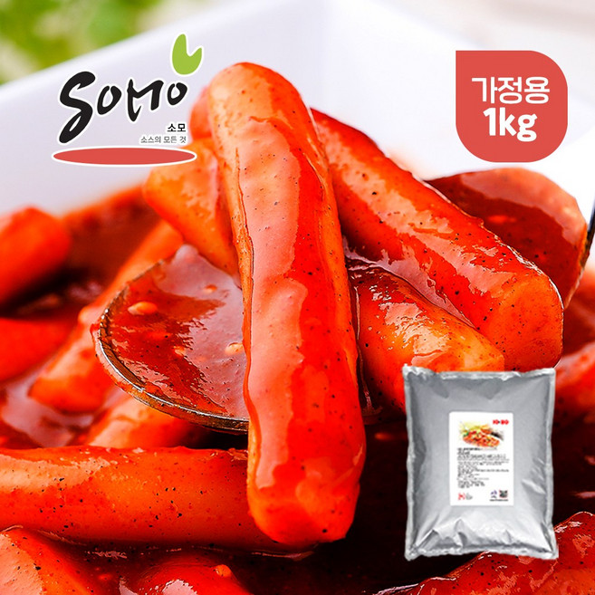 소모 / 대구식 매운 떡볶이 분말소스 A-01호(보통맛), 1개, 1kg