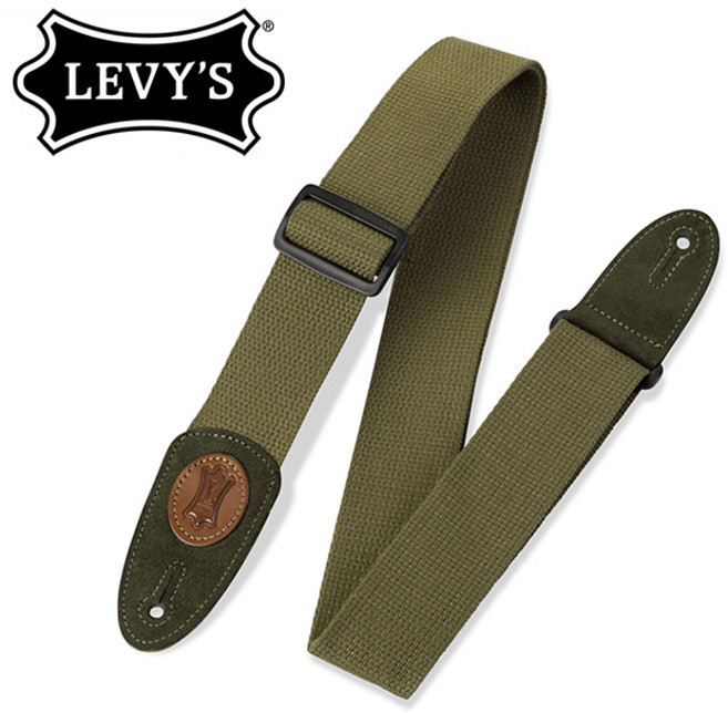 레비스 Levys Signature Cotton 스트랩 (MSSC8-GRN), GRN, 1개