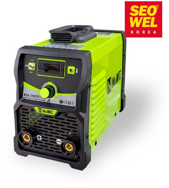 DC 아크 전기 고급 용접기 NSA-200FD 홀더3M/어스2M SET, 1개
