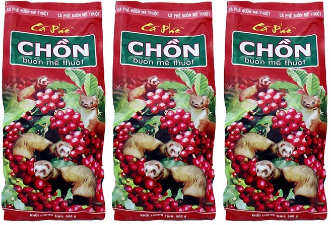 Buon Me Thuot 족제비 커피 분쇄형, 500g, 3개 - 쿠팡