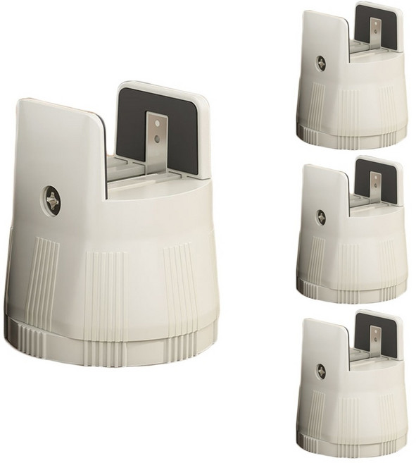 홈래빗 가구 높이조절 발, 화이트, 4개