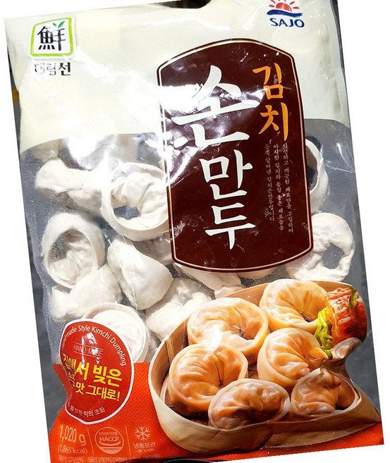 대림 김치손만두 1020g, 1.02kg, 1개
