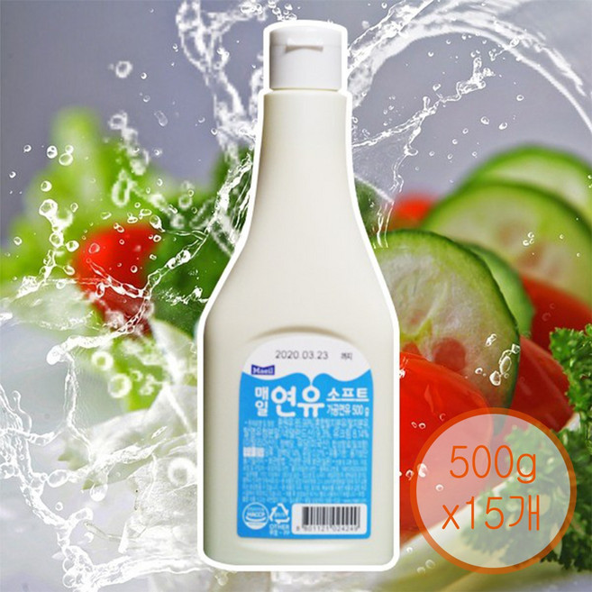 매일유업 연유 소프트, 15개, 500g
