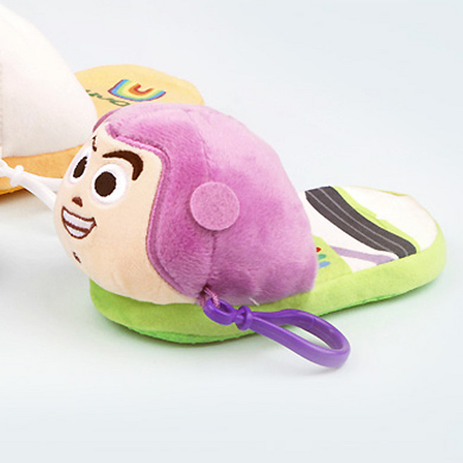 디즈니 슬리퍼 미키마우스 가방고리 어린이선물 가방장식 인형열쇠고리 인형장난감 가방장식인형 캐릭터가방인형 가방액세서리인형 13cm 버즈 토이스토리 우디 포키 봉제