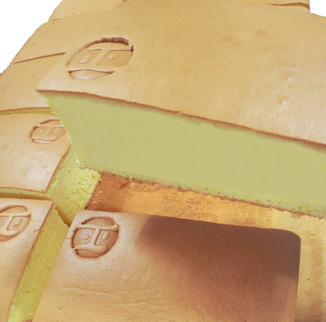 [오리지널 하프사이즈] [정카스테라] 촉촉한 영양간식 오리지널 대만 대왕카스테라, 2개, 315g