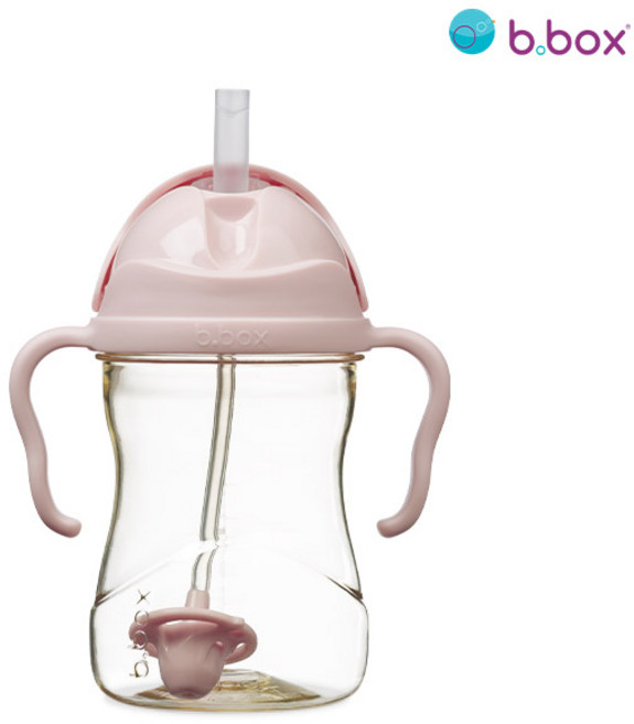 비박스 PPSU 스스로 첫 빨대컵, 1개, 240ml, PPSU 블러쉬