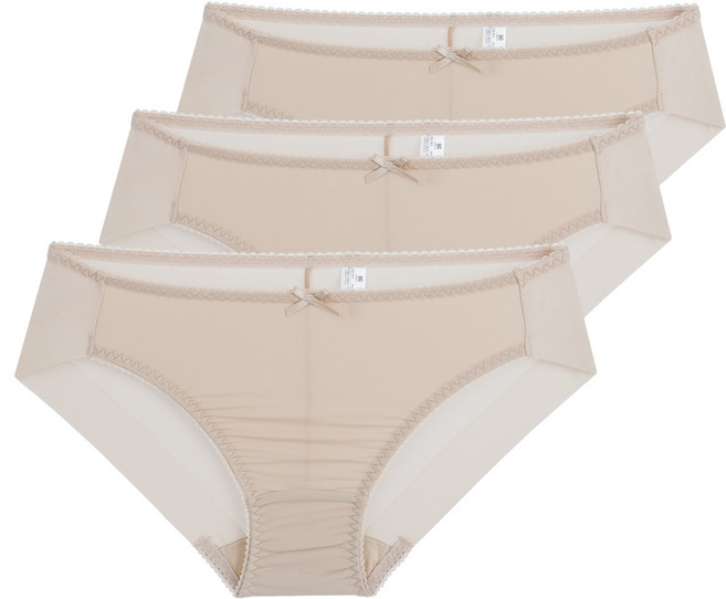 판도라by비비안 가볍고 편한 누디라인 헴팬티 3매