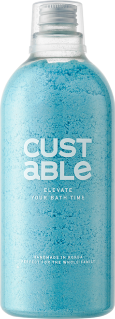 올데이커스터블 거품 입욕제 초대용량 파우더형 배쓰밤 블루, 1L, 1개