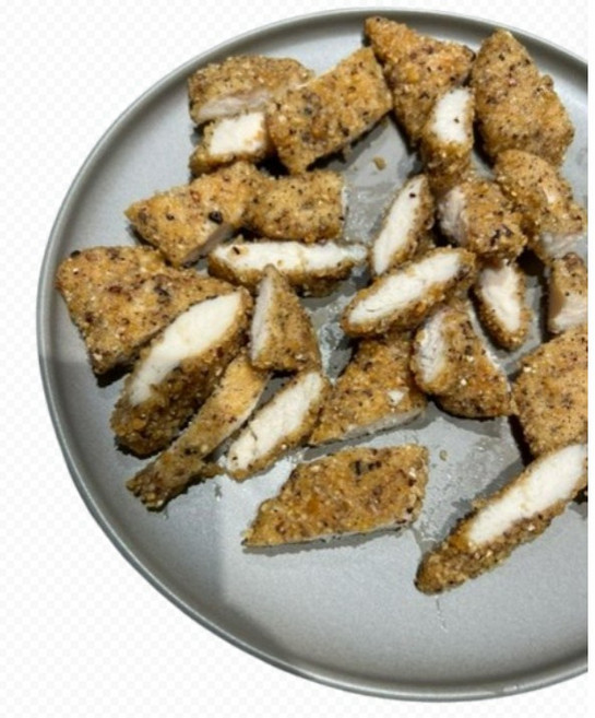 [올바르고 반듯한] 곡물가루로고소함을살린 슈퍼크런치치킨텐더 국내산닭고기안심 아이들이좋아하는간식, 1개, 440g