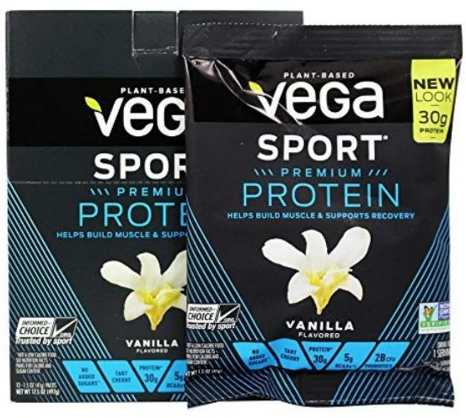 Vega Sport 비건 단백질 파우더 리커버리 바닐라 (1.8lbs NSF 인증), 1개, 120g, 820g - 쿠팡