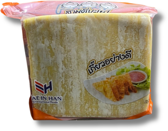 태국 에그누들 사각피 생면 만두피 사암띠 500g x 3개 딤섬 완탕 THAI Egg Noodle