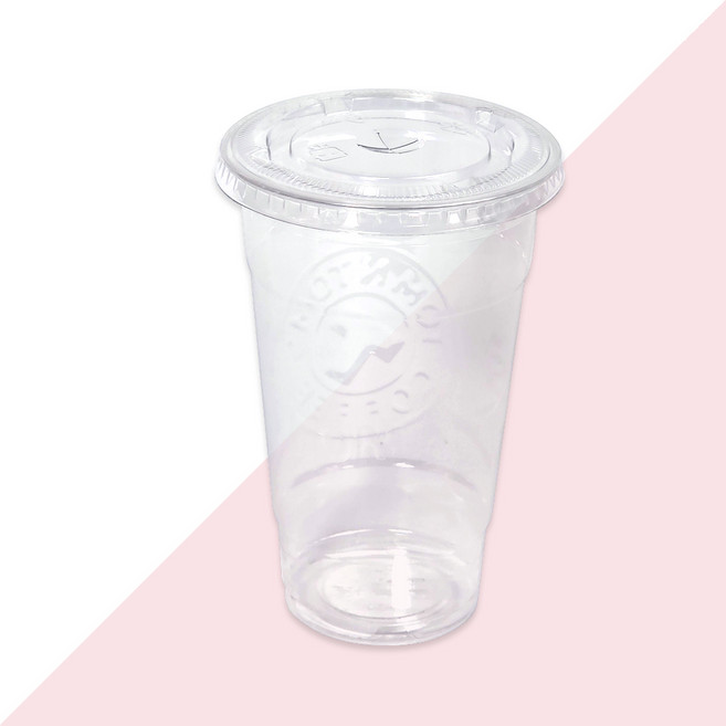 테이크아웃 컵+뚜껑 세트, 1세트, 10개입, 720ml