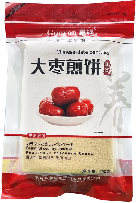 판다중국식품 쇼완좡 대추전병 젠빙 200g, 10개 - 쿠팡