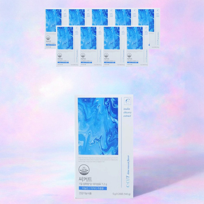 씨커트 겟비너스 효능 혈당 억제 콜레스테롤, 140g, 10개
