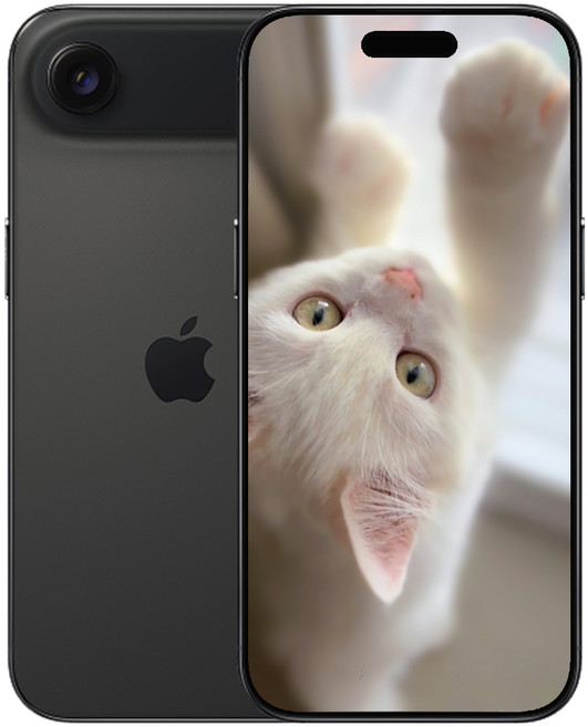 iP 17 Air 미개봉 새상품폰, 256GB, Space Black 아이폰 17 Air