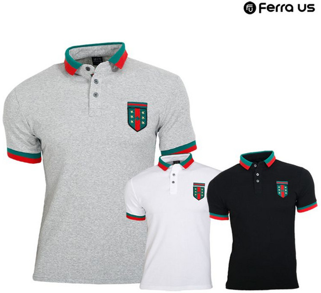 엣지애 페라어스 남성 마크 반팔카라티셔츠 CTHT2002M2