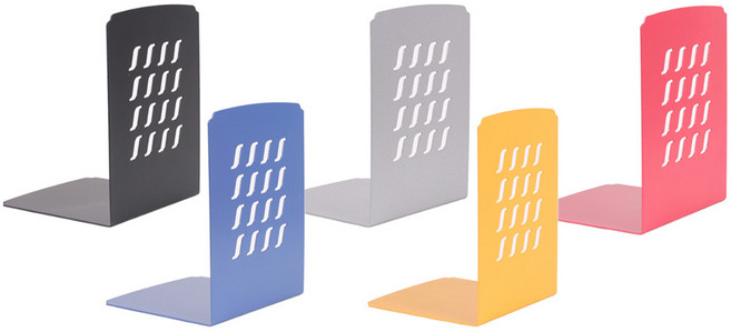 에이에스코리아 아카데미 북엔드 L형 (대) 2개입, 검정