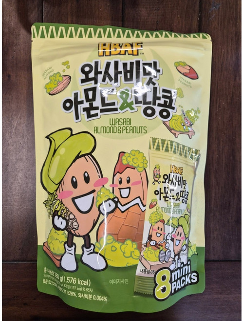 바프 와사비맛 아몬드 앤 땅콩, 8개