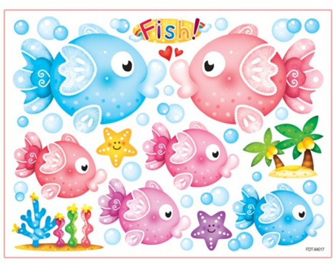 환타스틱스 펀 유니테크 물고기 FDT-85017, 1개, 상세페이지 참조
