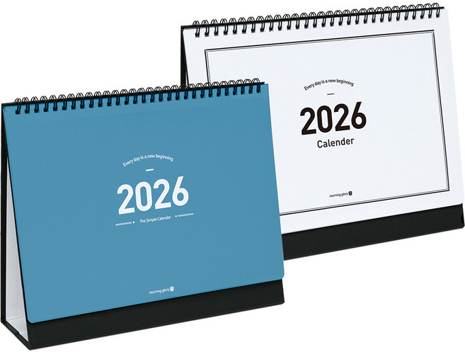 2026년 모닝글로리 스탠딩 캘리더 크기선택, 스탠딩캘리더25(중)210/177