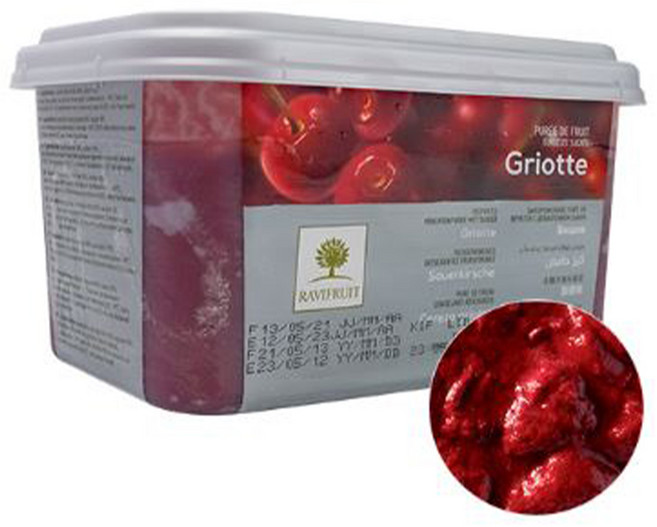 라비후르츠 모렐로체리 냉동퓨레 1kg, 1개