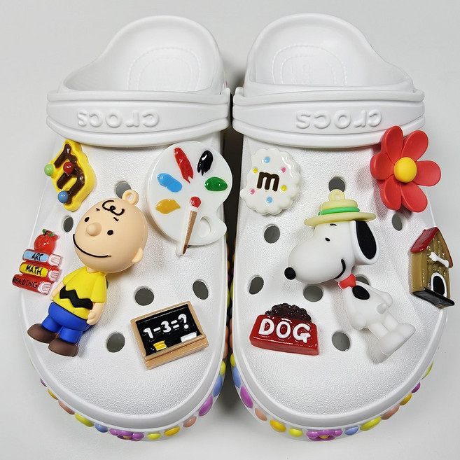 폼폼스타 찰리와함께 신발 파츠 실내화 꾸미기 파츠(AN)