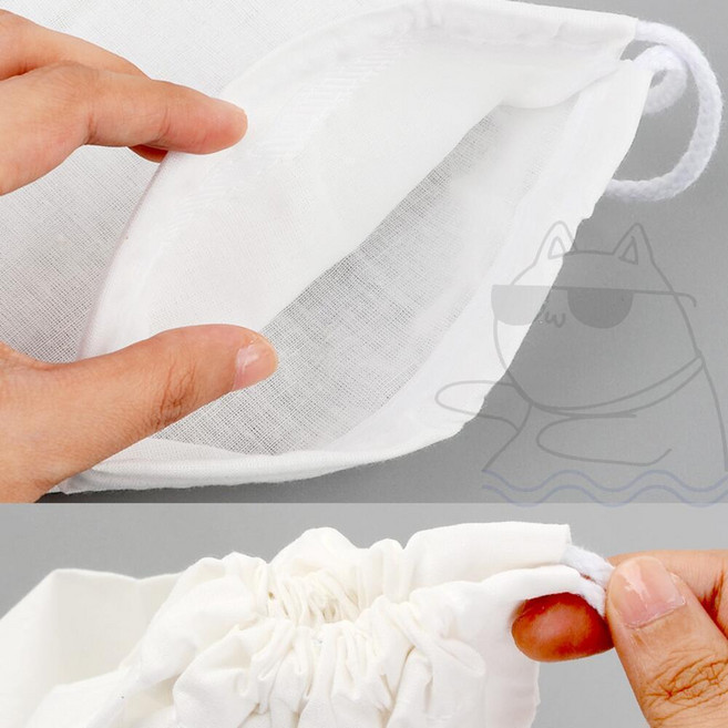 썬코 한약 면포 두부 오이지 주머니 절임 순면망, 중, 1개