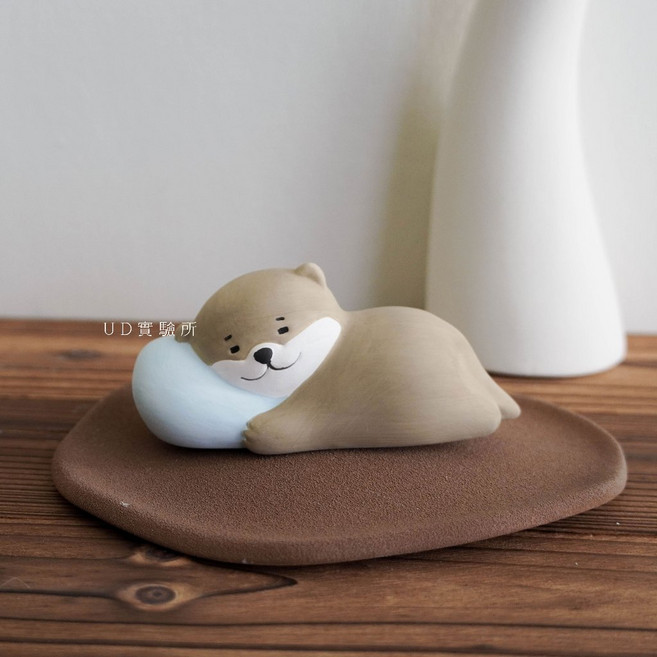 UDlab 擴香石 日本 Decore Yururi Biyori Utatane AF01-012 Capybara, 水獺