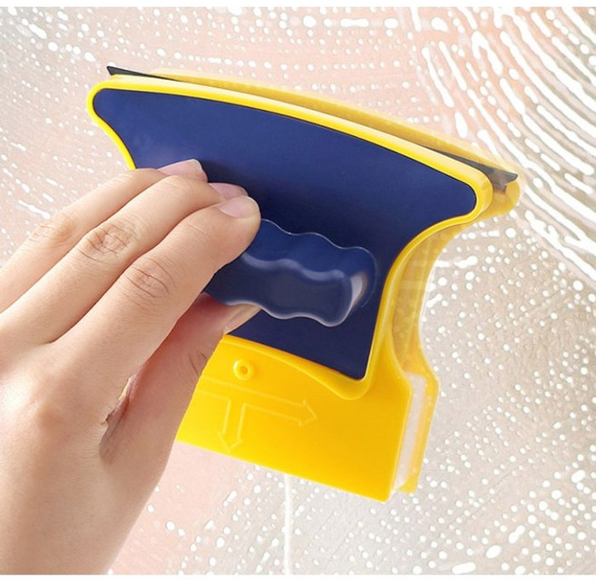 양면자석 유리창 클리너 청소기 베란다 거실 창문 얼룩제거 유리딱이 청소기, 1개, 500ml