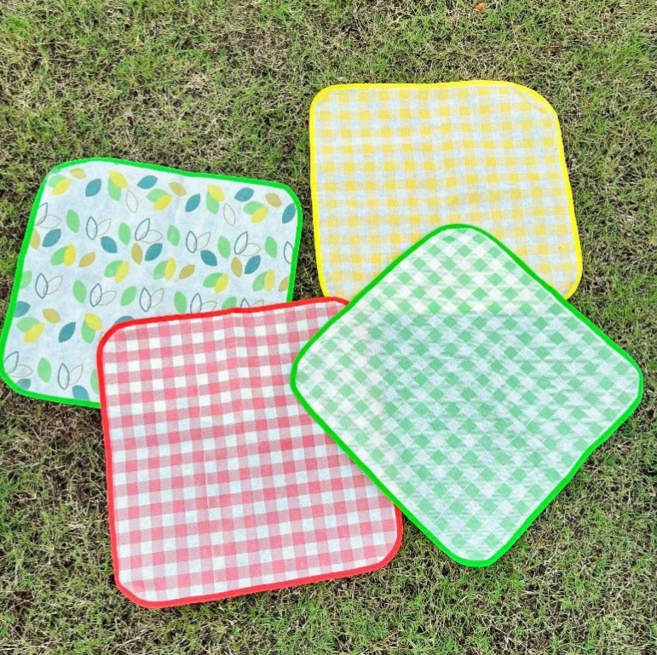 LEXIN 방석 야외 방습 매트 접이식 매트 휴대용 피크닉 캠핑 매트, 레드