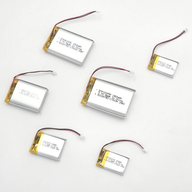 리튬폴리머 배터리 3.7V Lithium Polymer 700~1800mAh, DTP103450 1800m