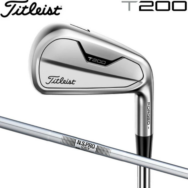 타이틀리스트 T200 아이언 세트 5개 (6-9 PW) NSPRO 105T 오른손, S