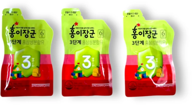 정관장 홍이장군 3단계 어린이홍삼, 600ml, 1개 - 쿠팡