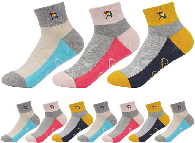 아놀드파마 여성캐주얼양말 매쉬 단목 10켤레 AP6637