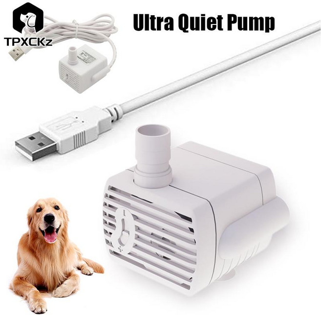 고양이정수기 물 펌프 고양이 개 마시는 분수 그릇 브러시리스 모터 엔진 액세서리 애완 동물 펌프 1 공지사항, 1개