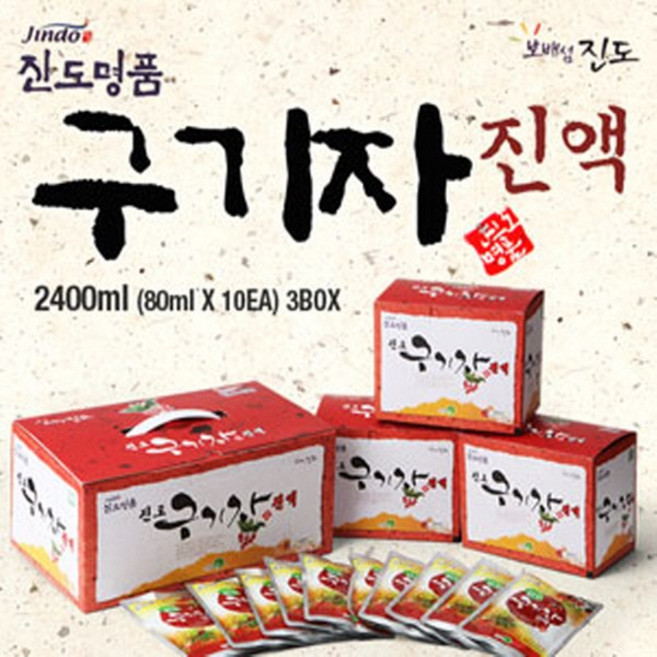 진도샵푸드 진도구기자진액30, 80g, 30개