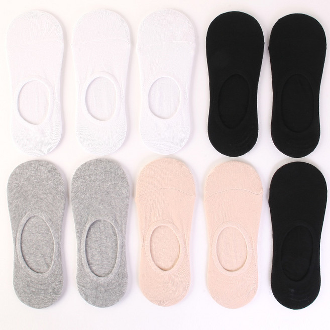 여성 페이크삭스 여름덧신 언니네양말 무지