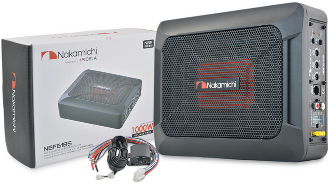 NBF618S 12V 카오디오 우퍼스피커 1000W 차량용 오디오 서브우퍼, 1개