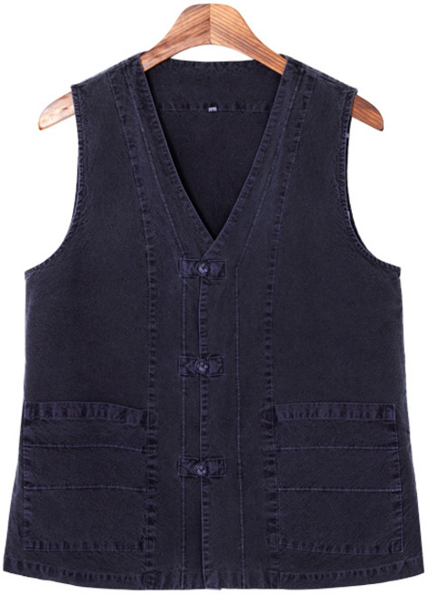 20수 핀턱 생활한복 조끼