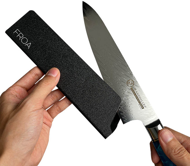 프로아 칼집 휴대용 나이프가드 칼보관 칼블럭 칼날 보호, 11) 225x55 양식, 1개