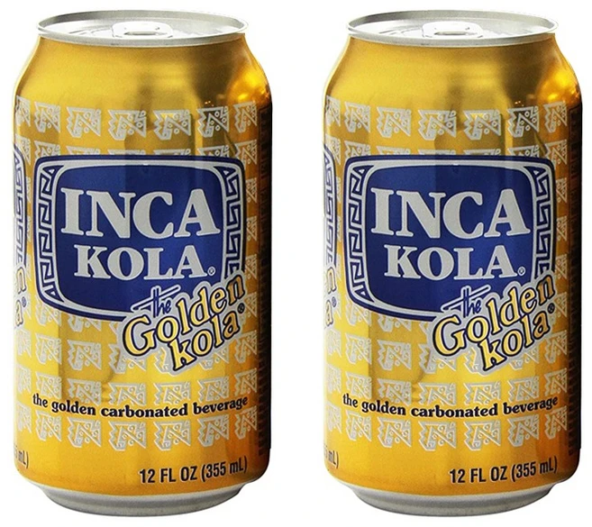 Inca Kola Golden Soda 잉카콜라 골든 소다 12oz(355ml) 2캔, 355ml, 2개 - 쿠팡