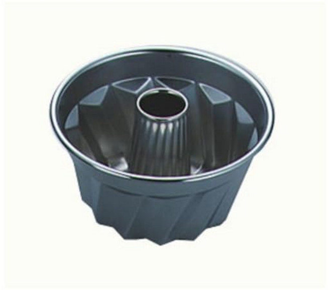 타이거크라운 케이크 형 실버 142 × 82mm 크로프 형 소 크롬 도금 959, 1개
