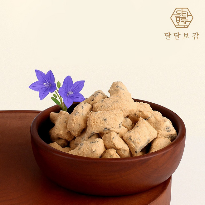 달달보감 국산 100% 콩고물 도라지정과 (4개입), 80g, 1박스