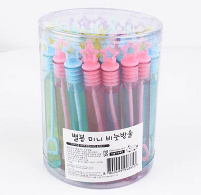 퍼줌 더 오래가는 별봉 미니 비눗방울, 40개