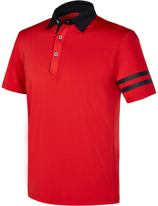 마스터베어 플레이어 TH1 투어핏 스판 남성 골프 반팔티 MB910