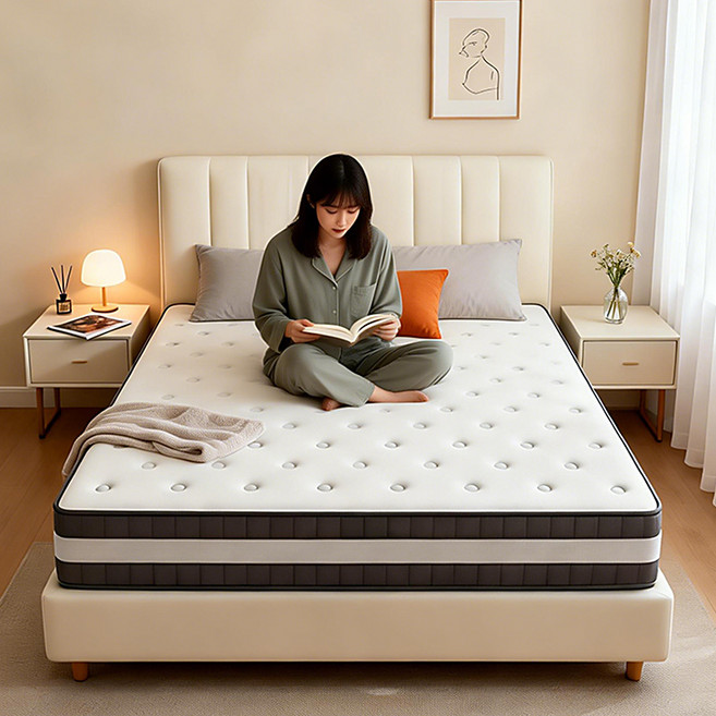 Kosleep 침대 매트리스 무음 독립 스프링 매트리스, 20cm, 중간