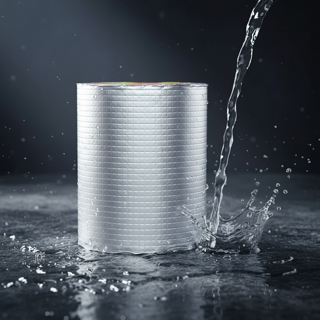 서온리 절대 떨어지지않는 다용도 부틸 강력 틈새차단 만능 접착 멀티 은박 초강력 방수 테이프, 1개