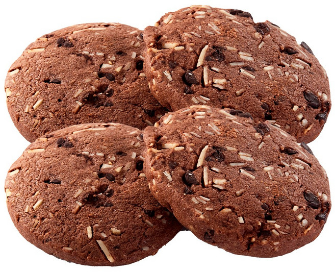 파르팜 아몬드 초코칩 쿠키 초코쿠키 간식, 30개, 25g