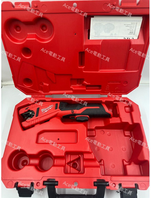 米沃奇 Milwaukee C12PC 2471-20 不鏽鋼管切管機, 1個, 裸機不含箱子（新機可切壓接白鐵管）,不用加購東西