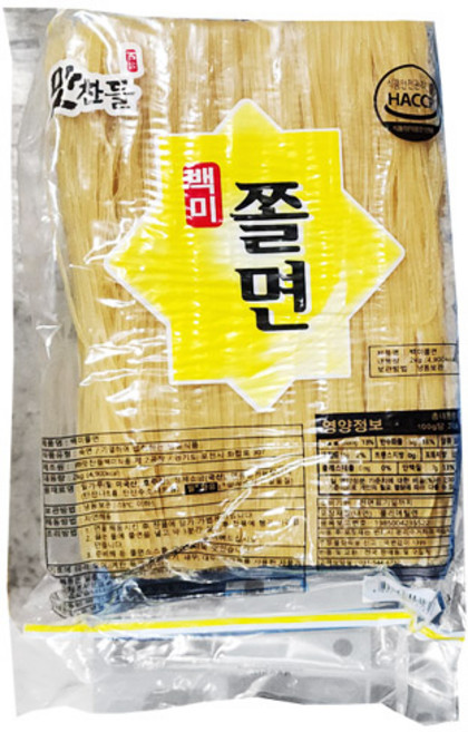(무)(냉동)맛찬들백미판쫄면 2kg, 10개
